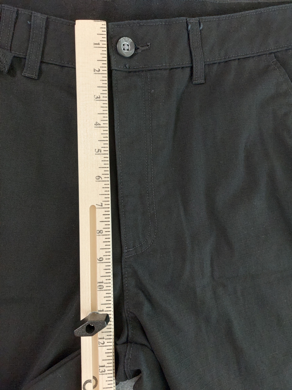 Brahma Men's Canvas Workwear Cargo Shorts Black Soot Size 36 - Picture 5 of 11